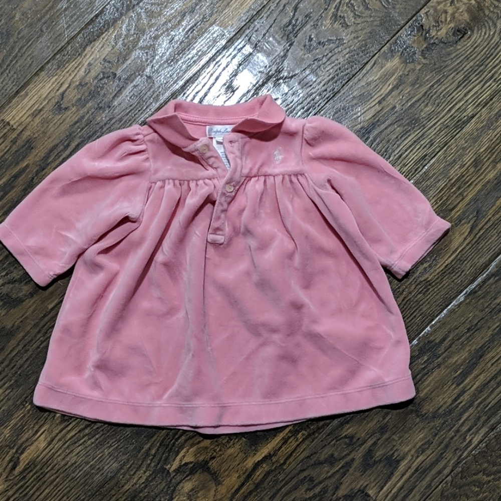 Ralph Lauren Velvet Dress
